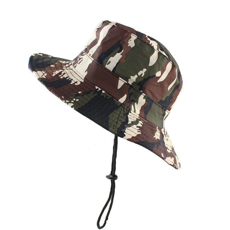 Bob panama camouflage pour enfant