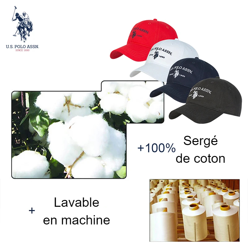 U.S.POLO ASSN Casquette de baseball unisexe – Image 5