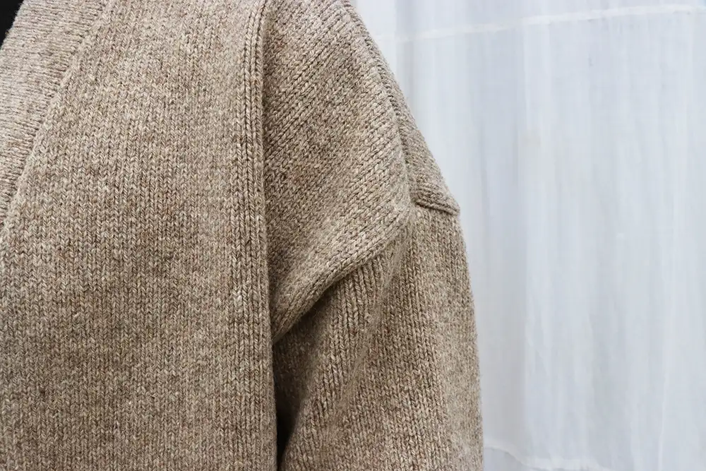 Cardigan en laine Sésame – Image 6