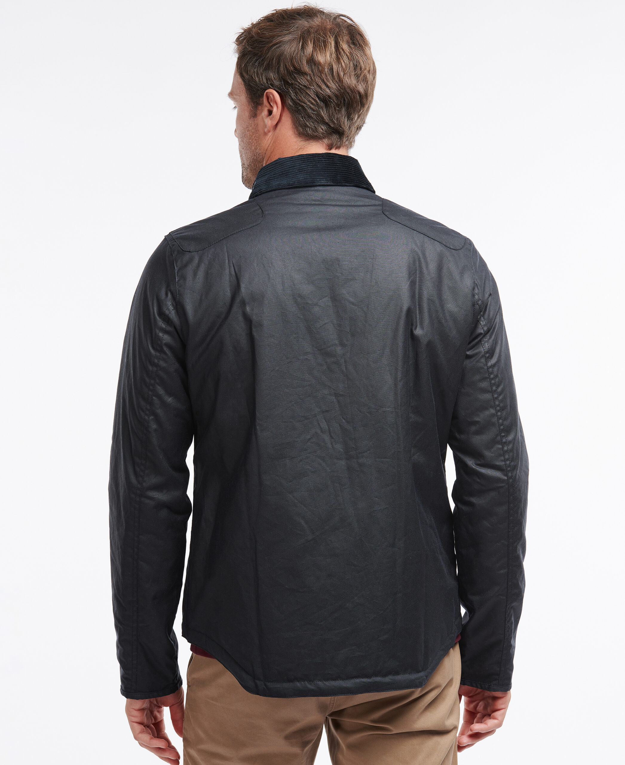 Barbour REELIN NAVY Waxed Cotton – Image 4