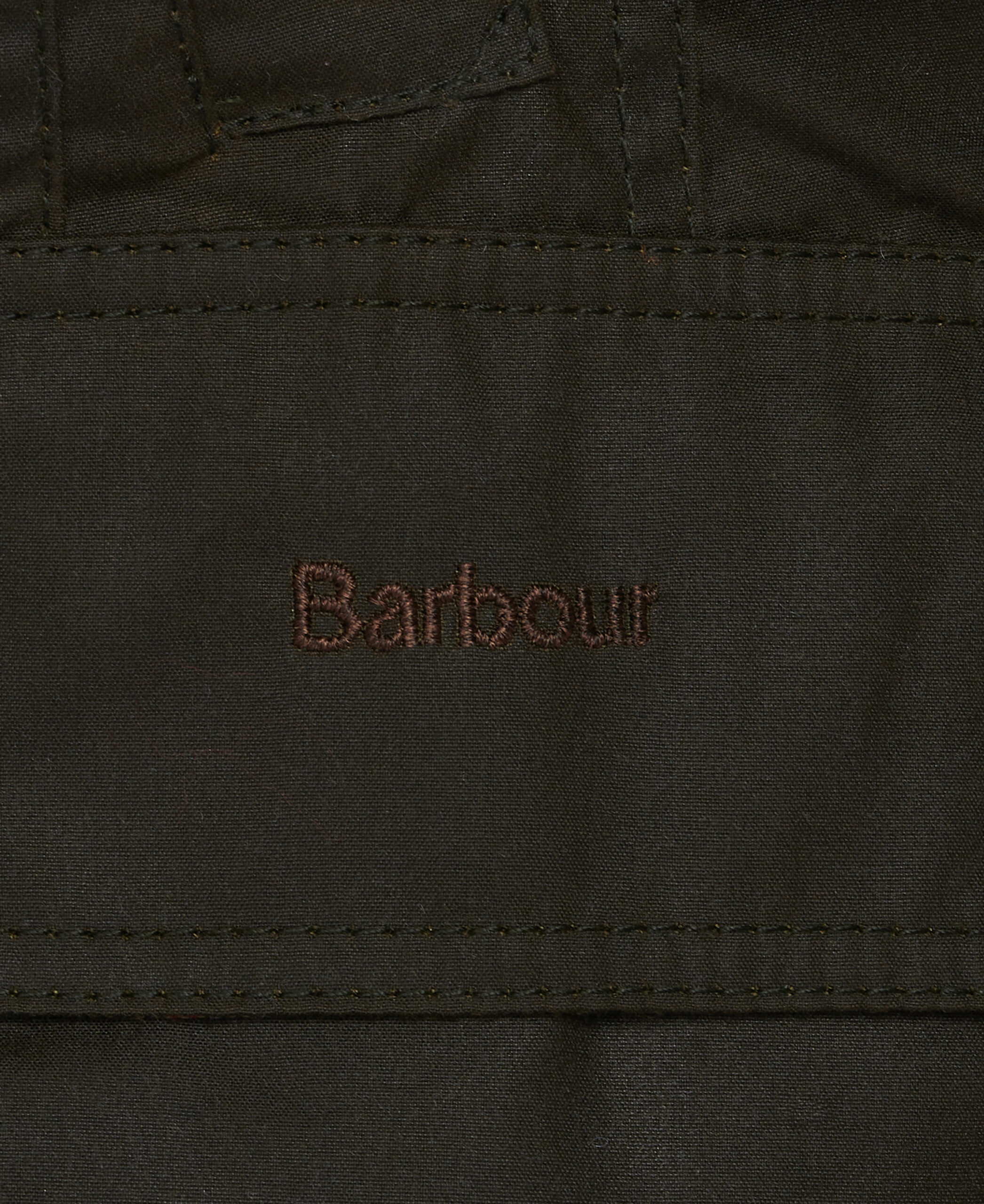Barbour BEADNELL OLIVE Waxed Cotton – Image 8