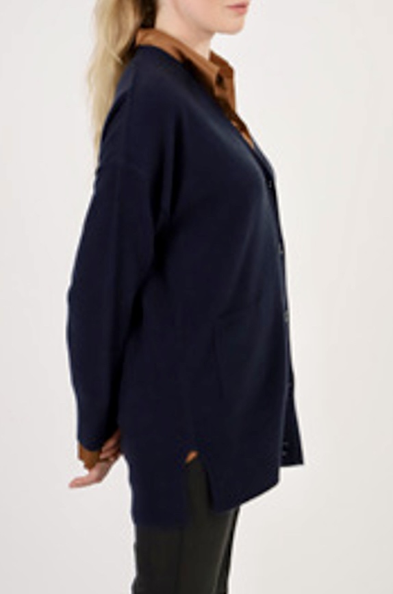 Gilet détail coutures apparentes avec lurex – Image 3