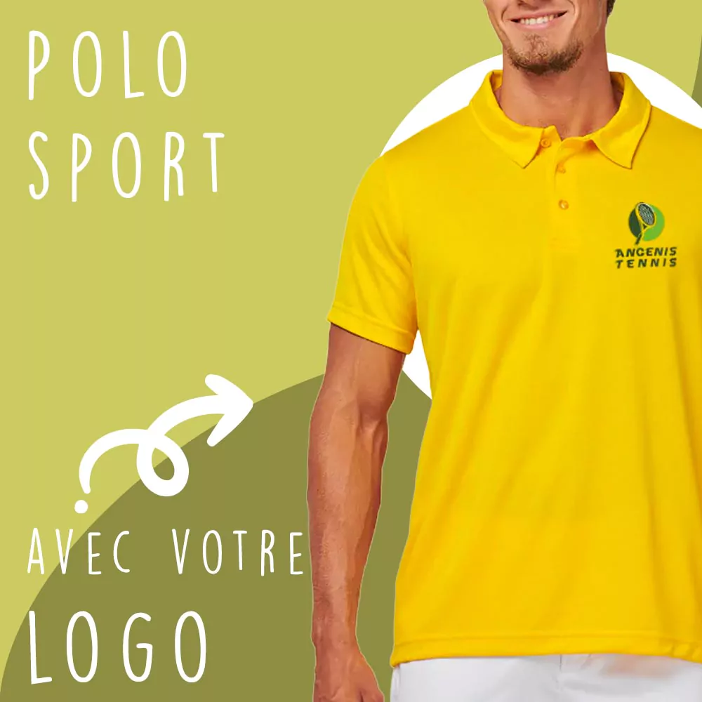 Polo personnalisé sport