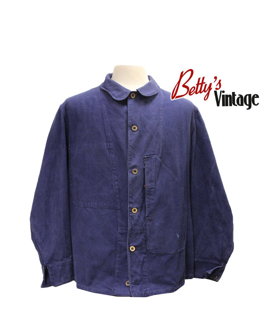 Veste bleu travail 1960’s