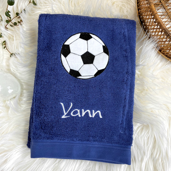 Serviette foot personnalisée
