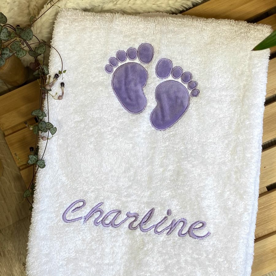 Serviette chic « Trao Babig » – Image 3
