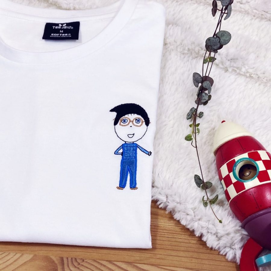 T-shirt logo personnalisé homme – Image 4